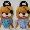 Personalized Reversible Dog & Cat Bandana (Sky Blue Leopard) - Image 3