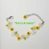 Colorful Flower Bead Bracelet - Image 6