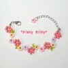 Colorful Flower Bead Bracelet - Image 16